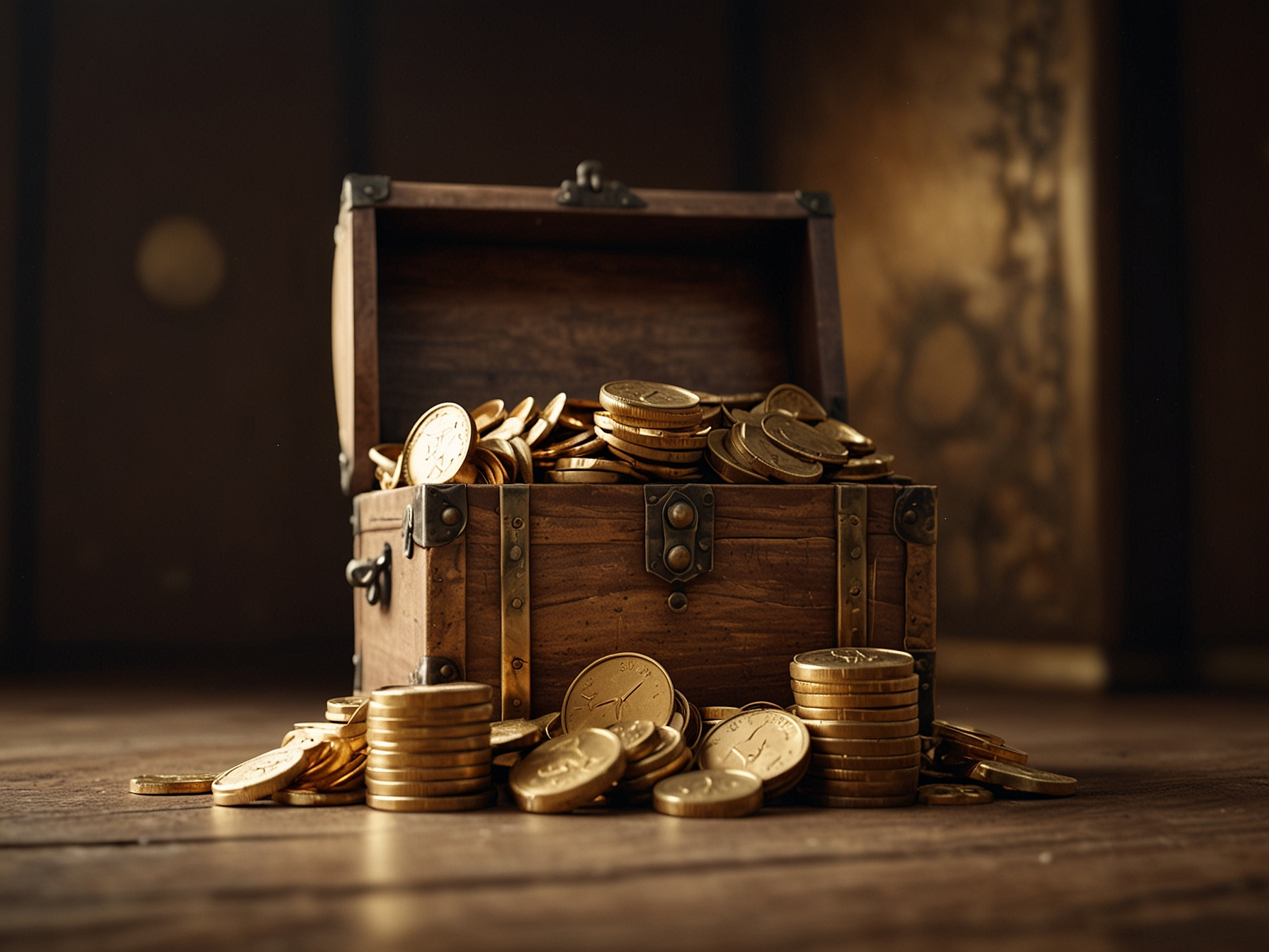 Bonos Golden Casino con detalles dorados