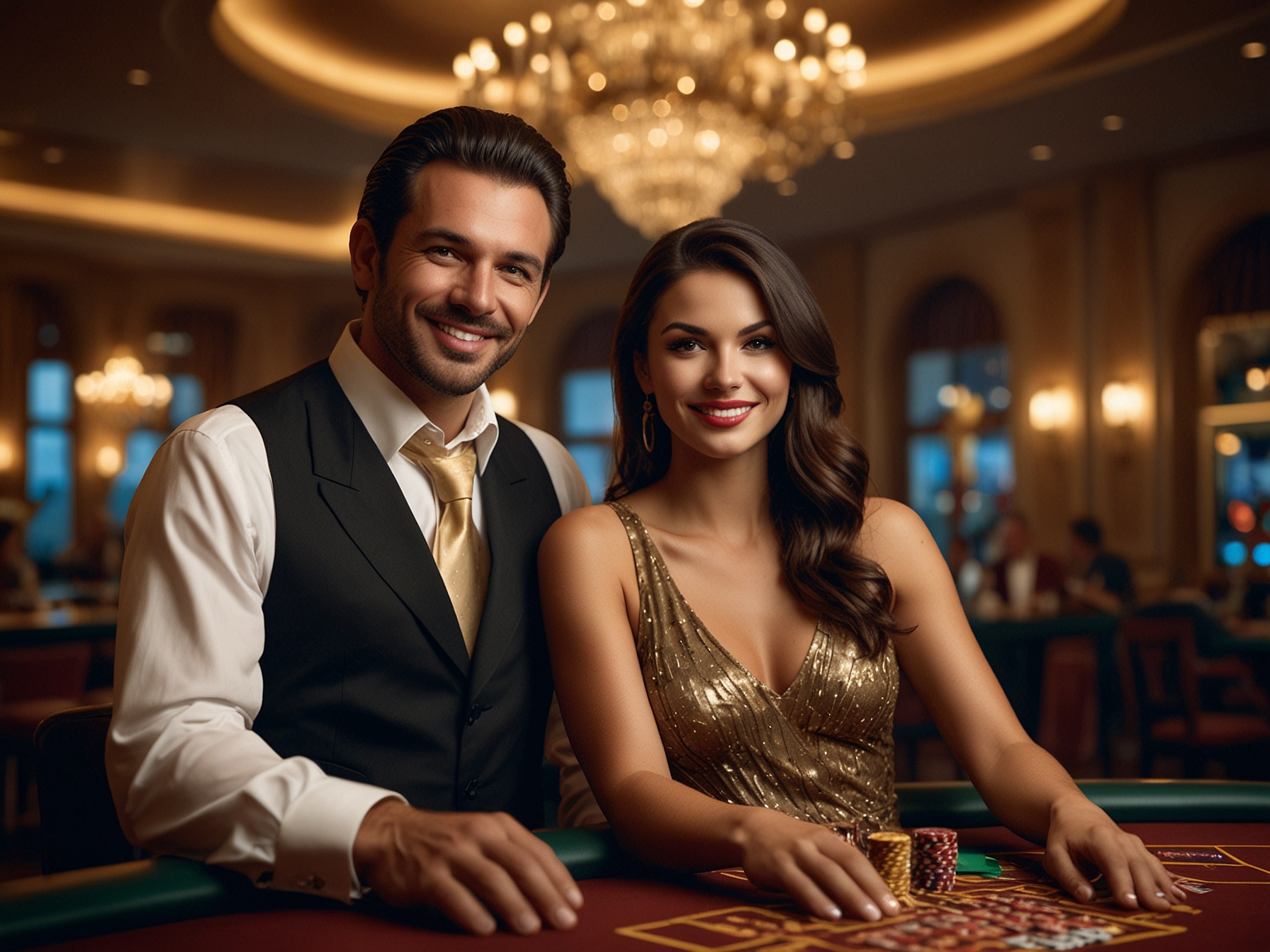 Golden Casino portada con tonos dorados